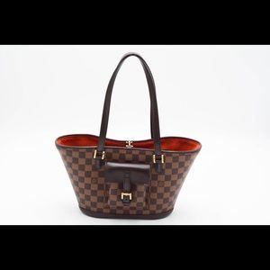 Louis Vuitton Damier Ebene Manosque PM Tote
